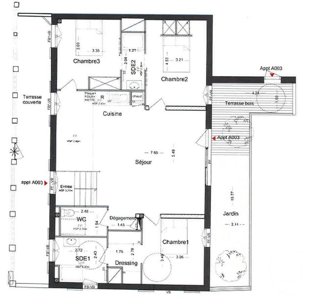 Appartement T4 à vendre - 4 pièces - 101.63 m2 - ARCACHON - 33 - AQUITAINE - Century 21 Duprat & Associés
